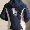 US Open Tennis Championships Polo Ralph Lauren 2026 Multicolor Hooded Umpire Jacket Back View