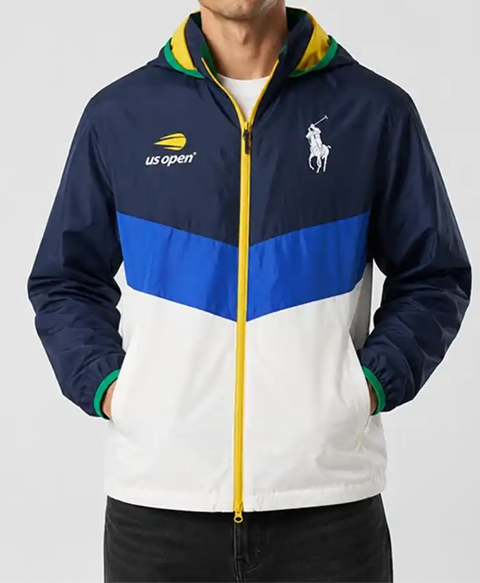 US Open Tennis Championships Polo Ralph Lauren 2026 Multicolor Hooded Umpire Jacket