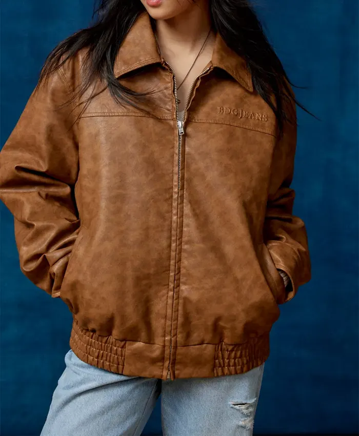 Urban-Outfitters-BDG-Brown-Leather-Jacket