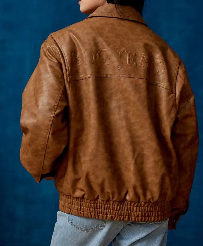 Urban-Outfitters-Brown-Leather-BDG-Jacket