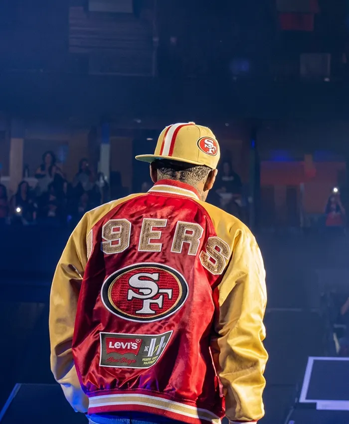 Usher Live Performance Levi’s Stadium 49ers Jacket