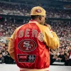 Usher Live Performance Levi's x 49ers Jacket