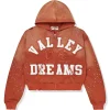 Valley Dreams Classico Orange Zip-Up Hoodie