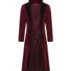 Vampire Halloween Red Costume Coat