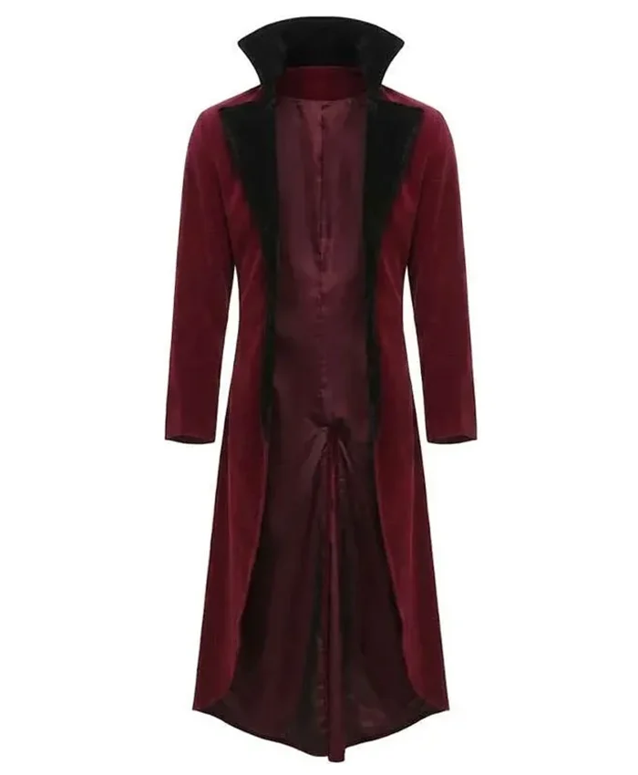 Vampire Halloween Red Costume Coat