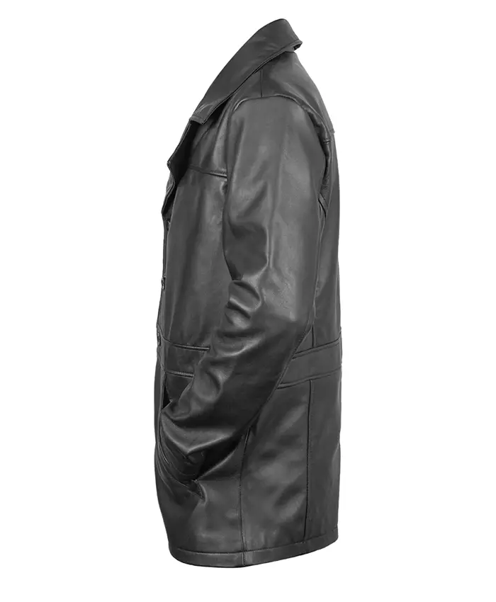 Vincent Martino TV Series The Deuce Frankie Martino Black Leather Jacket