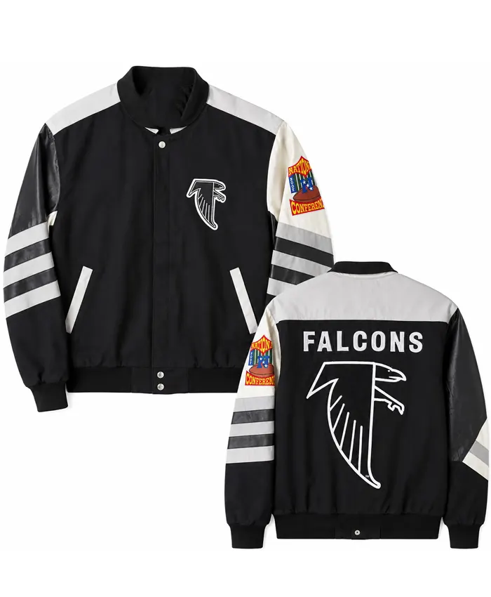 Vintage Atlanta Falcons Leather Jacket