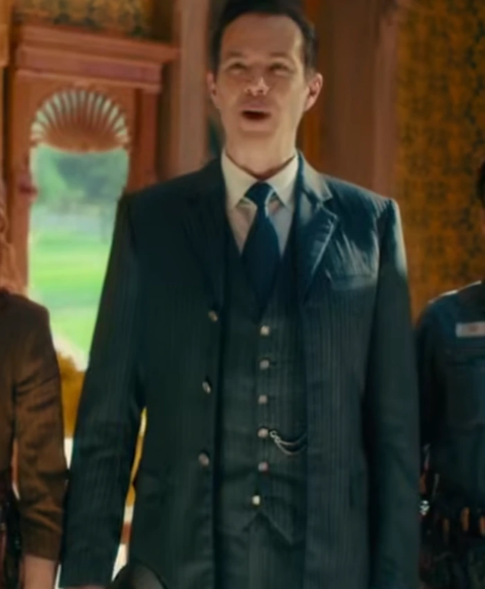 Visionquest S01 Edwin Jarvis Blue Blazer