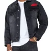 Von Dutch Men's Black Denim Jacket