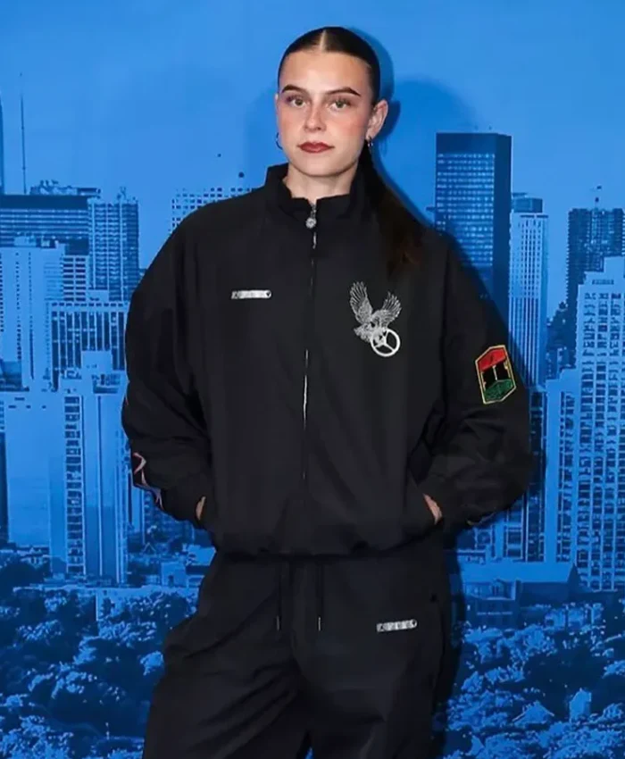 WNBA Gabriela Jaquez Free The Youth Black Track Jacket