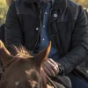 Wes Bentley TVSeries Dutton Ranch Jamie Dutton Black Quilted Jacket