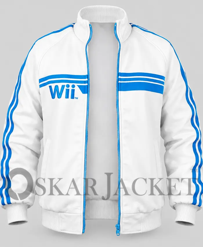 Wii White Jacket with Striped Trousers
