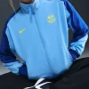 Women FC Barcelona Strike Fourth Nike Anthem Blue Polyester Jacket