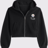 Womens-Abercrombie-Fitch-Black-Pittsburgh-Steelers-YPB-On-The-Go-6AM-Full-Zip-Hoodie
