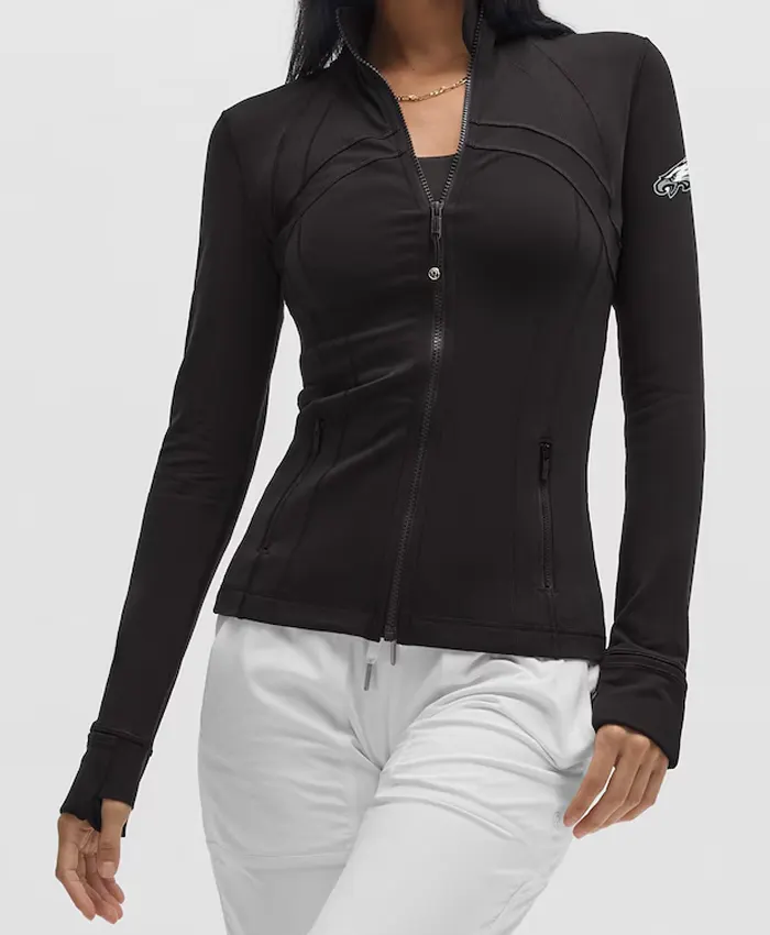 Women's Philadelphia Eagles lululemon Black Define Jacket