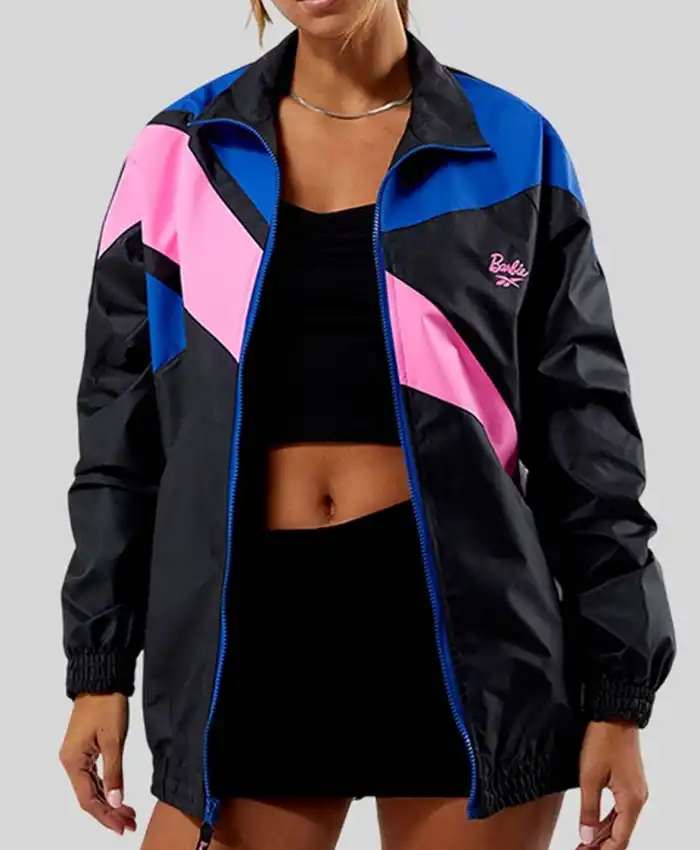 Women’s Reebok x Barbie Multicolor Track Jacket Front