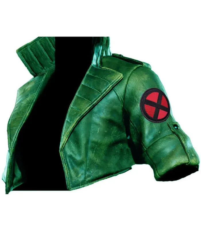 X-Men 97 Rogue Green Cropped Jacket