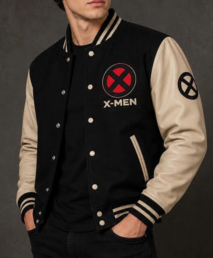 X-Men-Logo-Varsity-Jacket