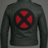 X-Men-Professor-Charles-Xavier-Black-Leather-Cafe-Racer-Costume-Jacket-Back