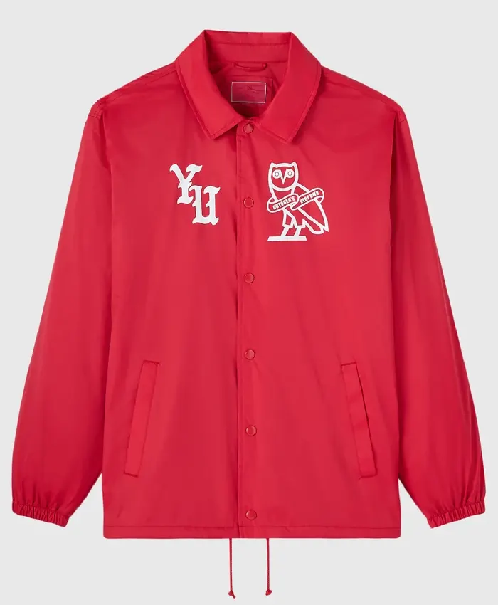 York University Coaches Red Jacket By OVO