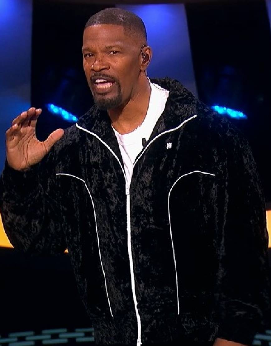 beat-shazam-s08-jamie-foxx-black-tracksuit-Jacket