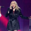 2026 MTV Video Music Awards Madonna Belted Satin Blazer
