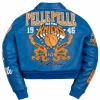 2026 NBA Champions Pelle Pelle x FISLL For The City of Knicks Womens Cropped Jacket