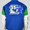 35th Anniversary Sonic the Hedgehog Varsity Jacket Back