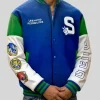 35th Anniversary Sonic the Hedgehog Varsity Jacket Front