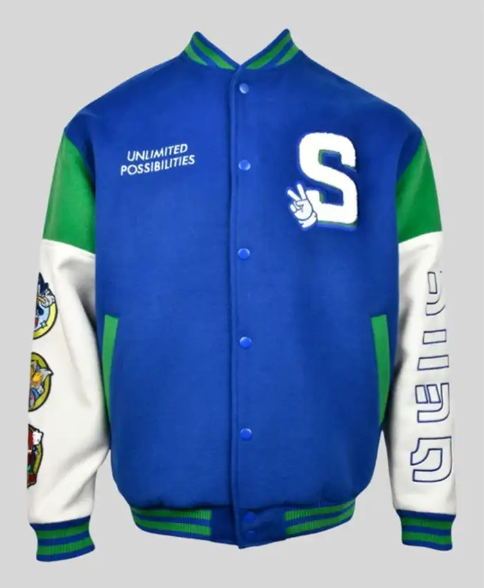 35th Anniversary Sonic the Hedgehog Varsity Jacket