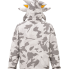 35th anniversary of Sonic x NEPTUN x Sonic the Hedgehog 2026 Hooded Zip-up Jacket Grey Back