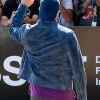 74th San Sebastian International Film Festival 2026 Brad Pitt Blue Suede Leather Jacket