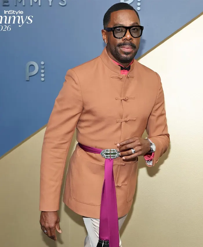 78th Emmy Awards 2026 Colman Domingo Chinese Toggle Style Blazer Jacket On Sale