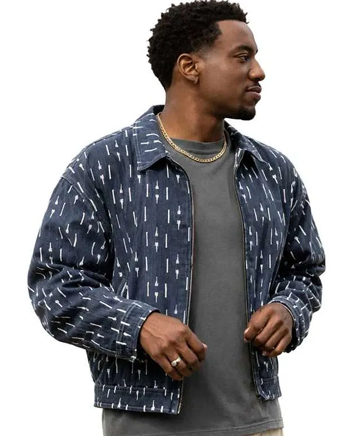 A Different World S01 Treshawn Jackson Denim Jacket
