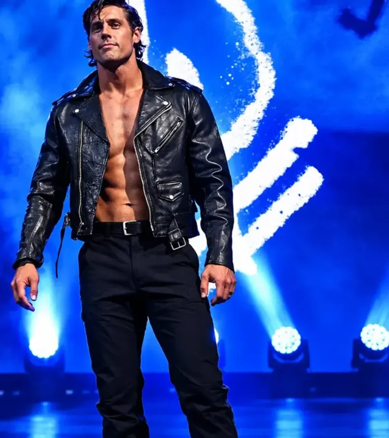 AEW Ring Debut Steven Borden Leather Jacket