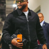 Aaron Donald Los Angeles Rams 2026 Black Cotton Jacket