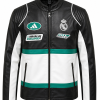 Adidas Liverpool Leather Racing Biker Style Jacket 2027