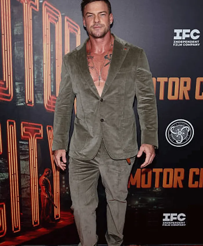 Alan Ritchson Motor City New York Premiere 2026 Suit