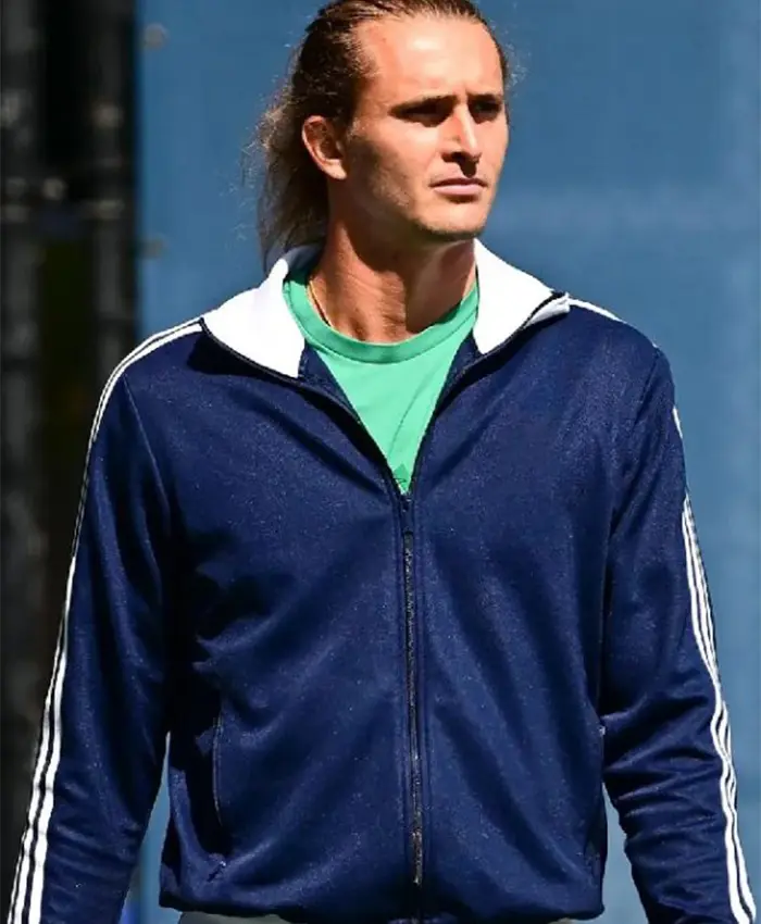 Alexander Zverev US Open 2026 Navy Track Jacket