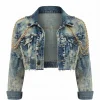 Alijah Kai TV Series A Different World 2026 Rashida Duvall Denim Cropped Jacket