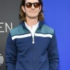 Andrew Garfield US Open 2026 Navy Blue Track Jacket