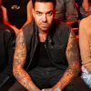 Anyma Milan Fashion Week Black Vest