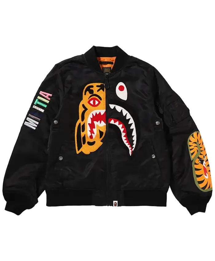 BAPE Tiger Shark Bomber Jacket