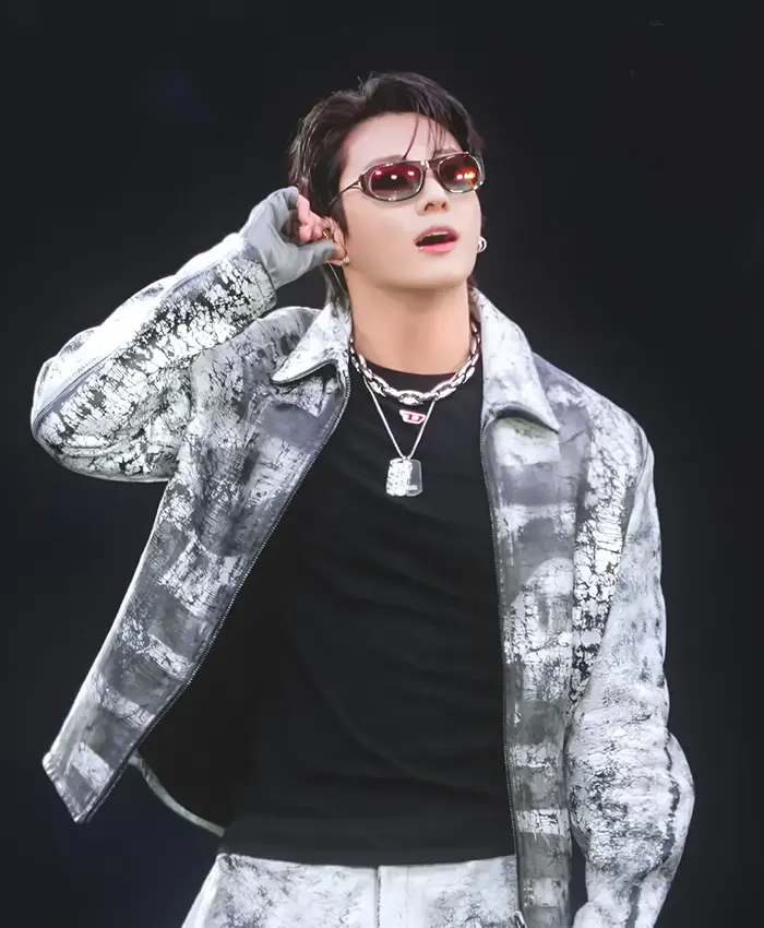 BTS World Tour ARIRANG Chicago Jungkook Diesel Jacket