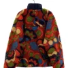 Bailey Poching TV Series North Of North 2026 Red Fleece Jacket Back View