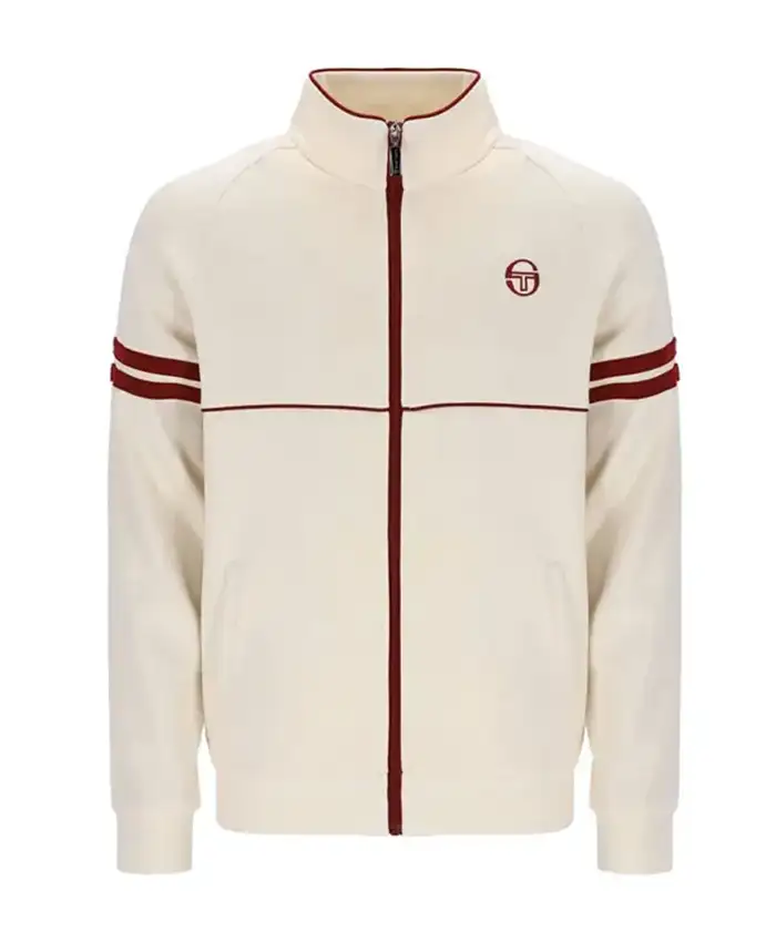 Benjamin Clémentine TV Series The Gentlemen 2026 White Track Jacket