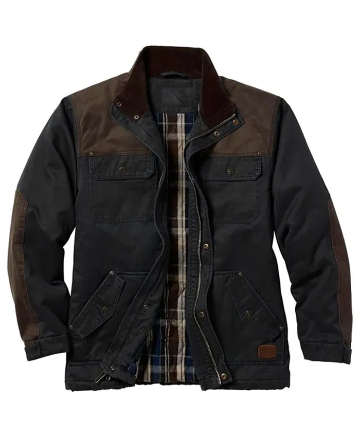 Billy Macon TV Series Lanterns 2026 Jason Ritter Cotton Jacket