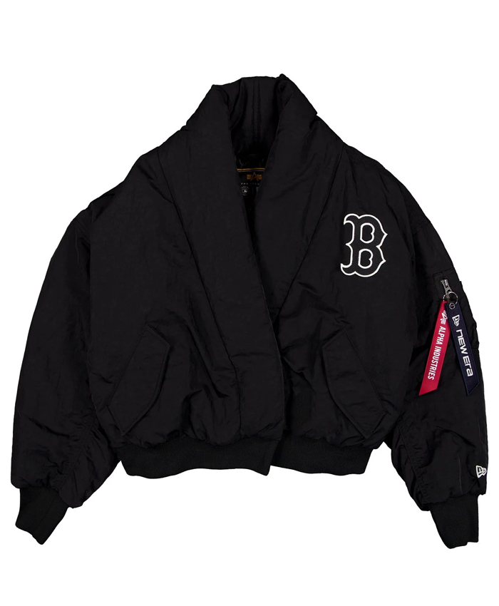 Boston-Red-Sox-x-Alpha-x-New-Era-Black-Shawl-Collar-Flight-Jacket