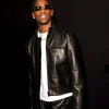Bottega Veneta SS27 Travis Scott Black Cafe Racer Leather Jacket