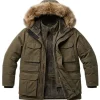 Brad Pitt Movie Heart of the Beast 2026 James Belmont Brown Hooded Parka Jacket